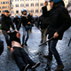 Illustration for article titled Dutch Soccer Hooligans Running Wild, Clashing With Riot Police In Rome